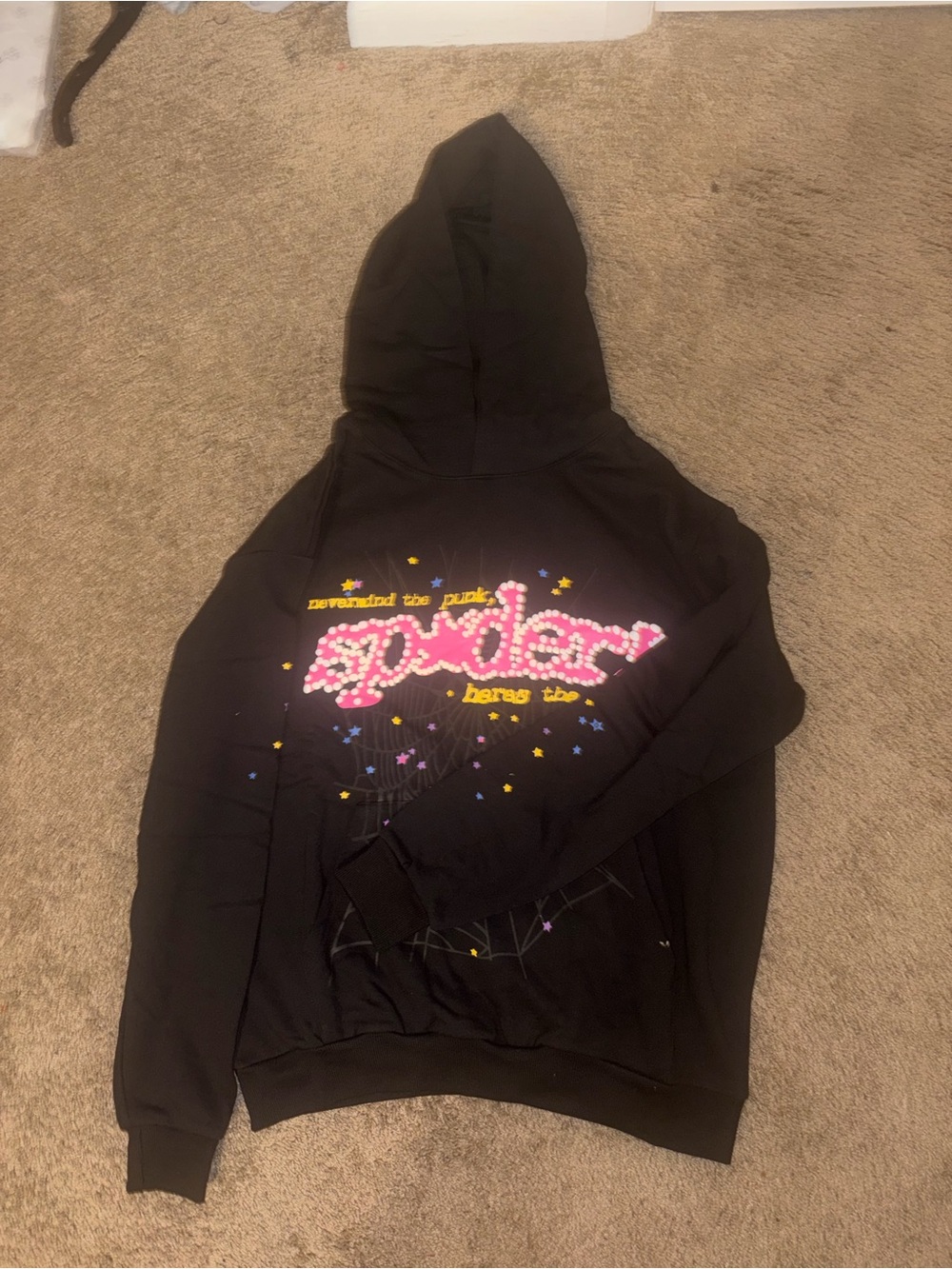 Spider Worldwide x Young thug Spider hoodie black